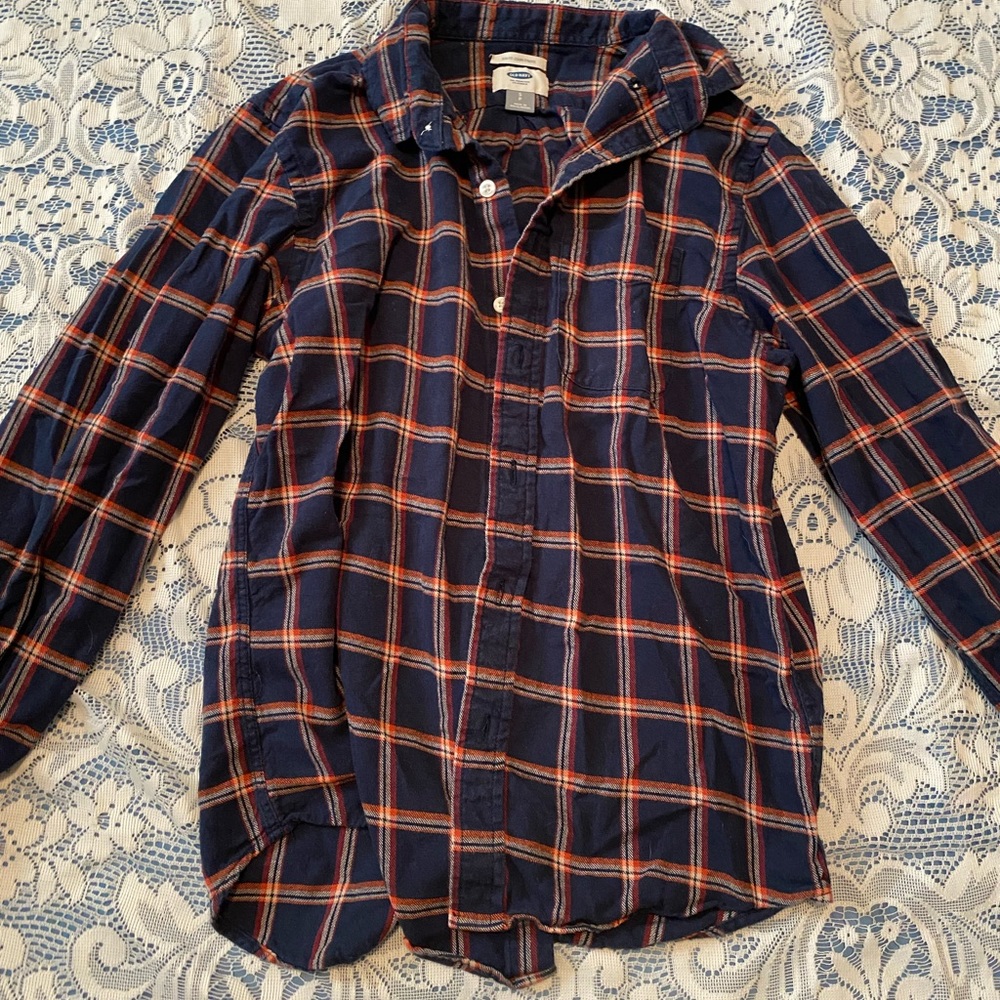 Slim fit flannel